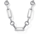Sterling Silver (925) Necklace NK7483SVJJJ