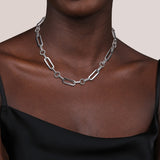 Sterling Silver (925) Necklace NK7483SVJJJ