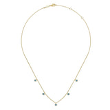 14K White Gold Necklace NK7489Y4JBT