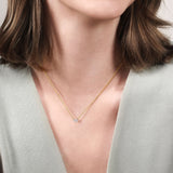 14K Yellow Gold, 14K White Gold Necklace NK7499M45JJ
