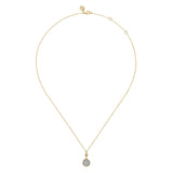 14K Yellow Gold, 14K White Gold Necklace NK7512M45JJ