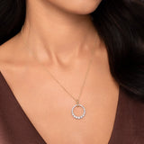 14K Yellow Gold, 14K White Gold Necklace NK7518M45JJ