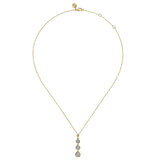 14K Yellow Gold, 14K White Gold Necklace NK7522M45JJ