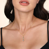 14K Yellow Gold, 14K White Gold Necklace NK7522M45JJ