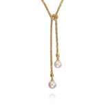 14K White Gold Necklace NK7527-42Y4JPL
