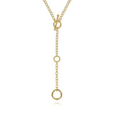 14K White Gold Necklace NK7533-24Y4JJJ