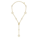 14K White Gold Necklace NK7533-24Y4JJJ