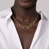 14K White Gold Necklace NK7563Y4JJJ