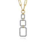 14K Yellow Gold, 14K White Gold Necklace NK7565M45JJ