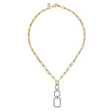 14K Yellow Gold, 14K White Gold Necklace NK7565M45JJ