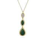 14K White Gold Necklace NK7589Y45MA