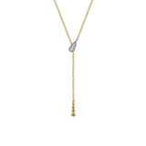 14K Yellow Gold, 14K White Gold Necklace NK7661M45JJ