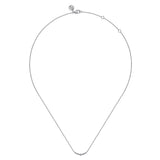 14K White Gold Necklace NK7665W4JWS