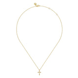 14K White Gold Necklace NK7670Y4JJJ