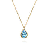 14K White Gold Necklace NK7672Y4JBT