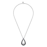 Sterling Silver (925) Necklace NK7684-20SVJBS