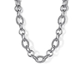 Sterling Silver (925) Necklace NK7686SVJJJ