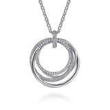 Sterling Silver (925) Necklace NK7687-24SVJWS