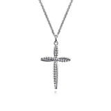 Sterling Silver (925) Necklace NK7688SVJJJ