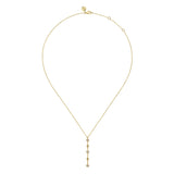 14K White Gold Necklace NK7697Y45JJ