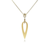 14K White Gold Necklace NK7702Y4JJJ