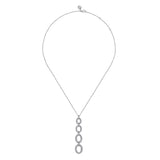 14K White Gold Necklace NK7706W45JJ