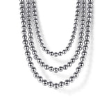 Sterling Silver (925) Necklace NK7711SVJJJ