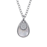 Sterling Silver (925) Necklace NK7727-20SVJMC