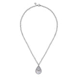 Sterling Silver (925) Necklace NK7727-20SVJMC