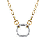 14K Yellow Gold, 14K White Gold Necklace NK7732M45JJ