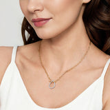 14K Yellow Gold, 14K White Gold Necklace NK7733M45JJ