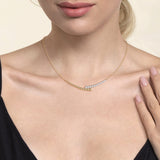 14K Yellow Gold, 14K White Gold Necklace NK7746M45JJ