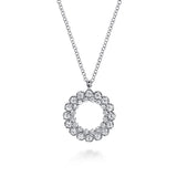 14K White Gold Necklace NK7763W45JJ