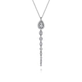 14K White Gold Necklace NK7774W45JJ
