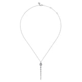 14K White Gold Necklace NK7774W45JJ