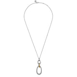 14K Yellow Gold, Sterling Silver (925) Necklace NK7780-20MZJWS