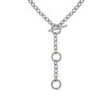 14K Yellow Gold, Sterling Silver (925) Necklace NK7784MZJJJ