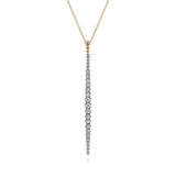 14K Yellow Gold, 14K White Gold Necklace NK7787M45JJ