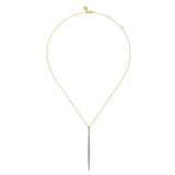 14K Yellow Gold, 14K White Gold Necklace NK7787M45JJ