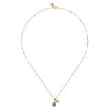 14K White Gold Necklace NK7788Y45BT