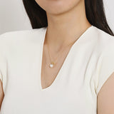 14K White Gold Necklace NK7789Y4JPL