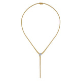 14K Yellow Gold, 14K White Gold Necklace NK7795M45JJ