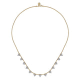 14K Yellow Gold, 14K White Gold Necklace NK7797M45JJ