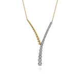 14K Yellow Gold, 14K White Gold Necklace NK7800M45JJ