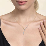 14K Yellow Gold, 14K White Gold Necklace NK7800M45JJ