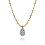14K Yellow Gold, 14K White Gold Necklace NK7803M45JJ