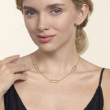 14K White Gold Necklace NK7804Y4JJJ