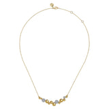 14K Yellow Gold, 14K White Gold Necklace NK7805M45JJ
