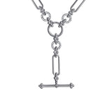 Sterling Silver (925) Necklace NK7813-18SVJWS
