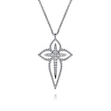 Sterling Silver (925) Necklace NK7819-20SVJWS